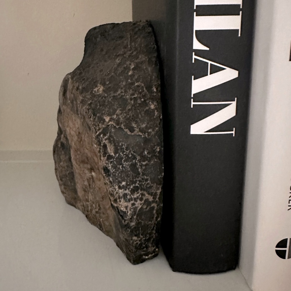 Natural Gray Agate Geode Bookends - Decorative Home Accents - Picture 4 of 13